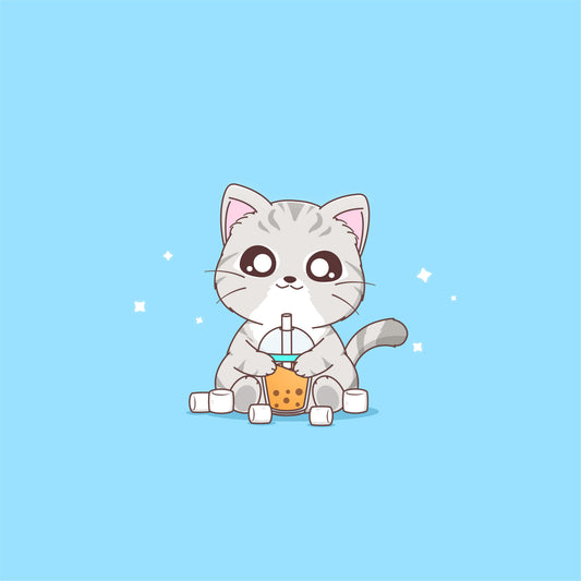 Cat Printed T-Shirt