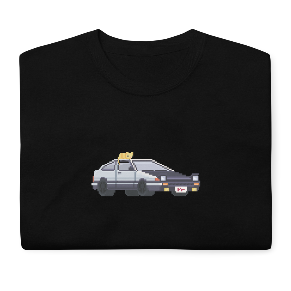 Zum Speed AE86 / BRZ JDM T-Shirt - Black Tuner Car Graphic Tee Size Medium